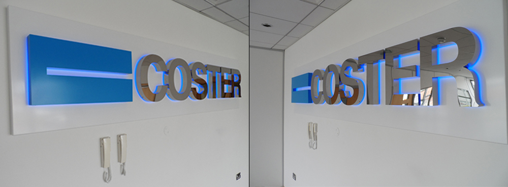 Coster Internal Sign Split